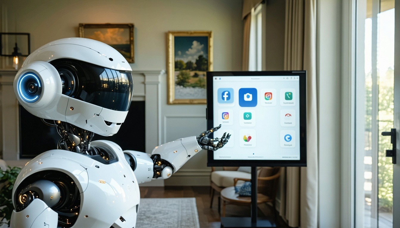 AI voice agent interacting with a homeowner